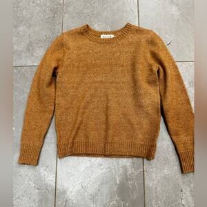 Molly Bracken Bronze Crewneck Sweater Classic Knit, size 14Y